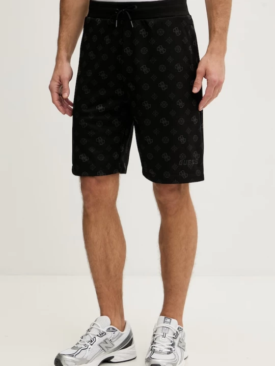 Obrázek produktu Guess Teplákové šortky pánské OVIDO černá