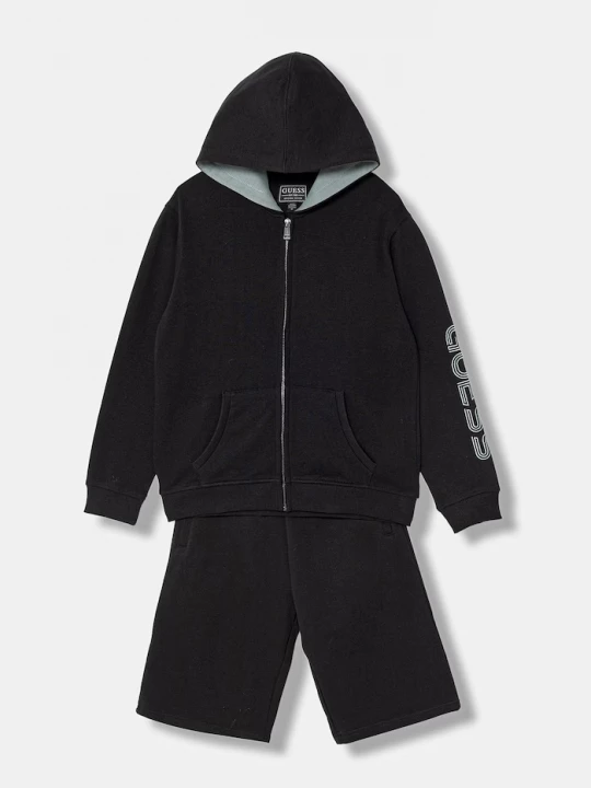 Obrázek produktu Guess teplákový set dětský bavlněný černá