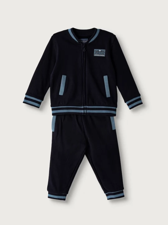 Obrázek produktu Guess teplákový set kojenecký bavlněný námořnická modř