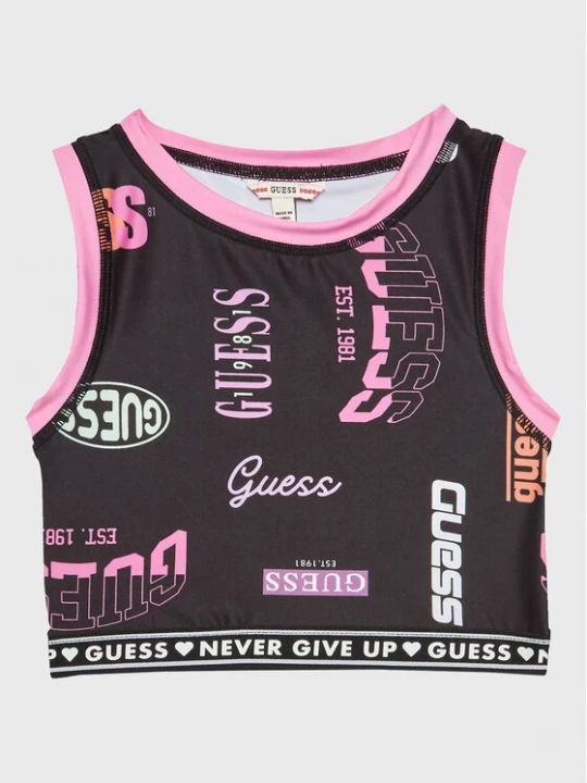 Obrázek produktu Guess Top J3RI02 MC01P Černá Slim Fit