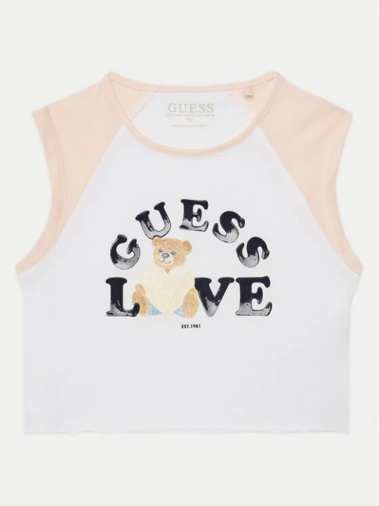 Obrázek produktu Guess Top J5GI12 K6YW4 Bílá Regular Fit