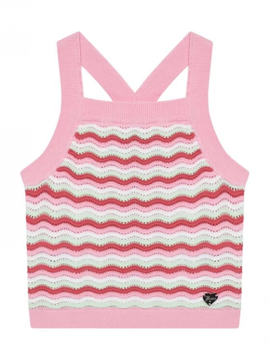 Obrázek produktu Guess Top J5GR06 Z3MR1 Růžová Regular Fit