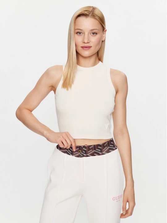 Obrázek produktu Guess Top V3GP19 K8RT2 Béžová Slim Fit