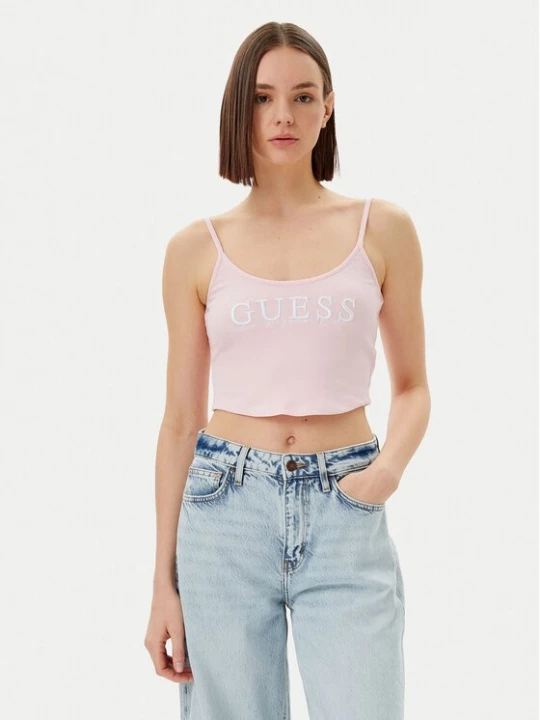 Obrázek produktu Guess Top V5GP16 K8RT2 Růžová Regular Fit