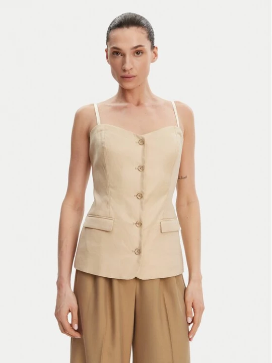 Obrázek produktu Guess Top W5GH0L WH5L2 Béžová Regular Fit