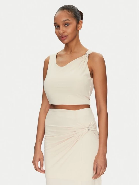 Obrázek produktu Guess Top W5GP22 KAQL2 Béžová Regular Fit