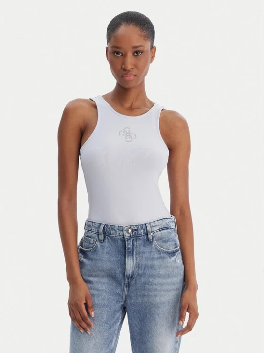 Obrázek produktu Guess Top W6RP39 KD092 Světle modrá Regular Fit