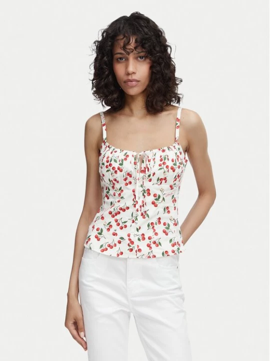 Obrázek produktu Guess Top W6YH97 W4497 Bílá Regular Fit