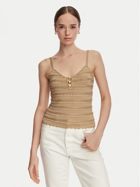 Obrázek produktu Guess Top W6YR32 Z1027 Zlatá Regular Fit