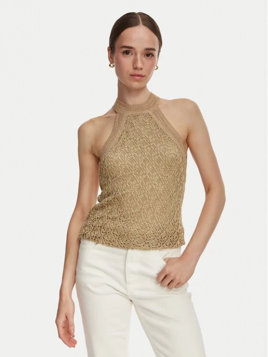 Obrázek produktu Guess Top W6YR34 Z1032 Zlatá Regular Fit