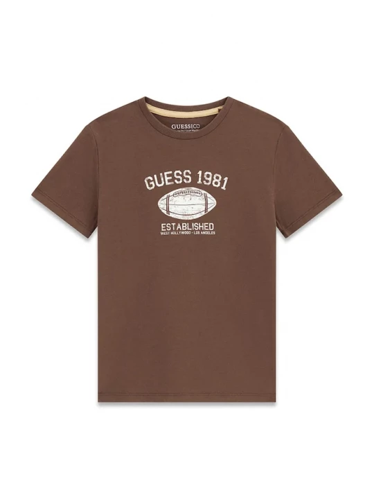 Obrázek produktu Guess tričko dětské bavlněné hnědá