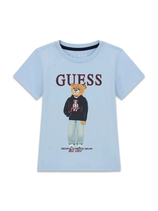 Obrázek produktu Guess tričko dětské bavlněné modrá