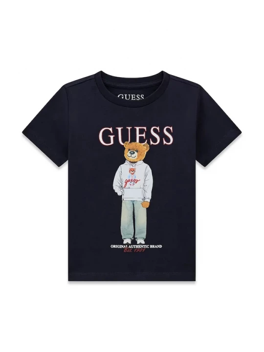 Obrázek produktu Guess tričko dětské bavlněné námořnická modř