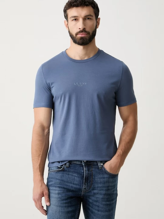 Obrázek produktu Guess tričko pánské bavlněné AIDY modrá