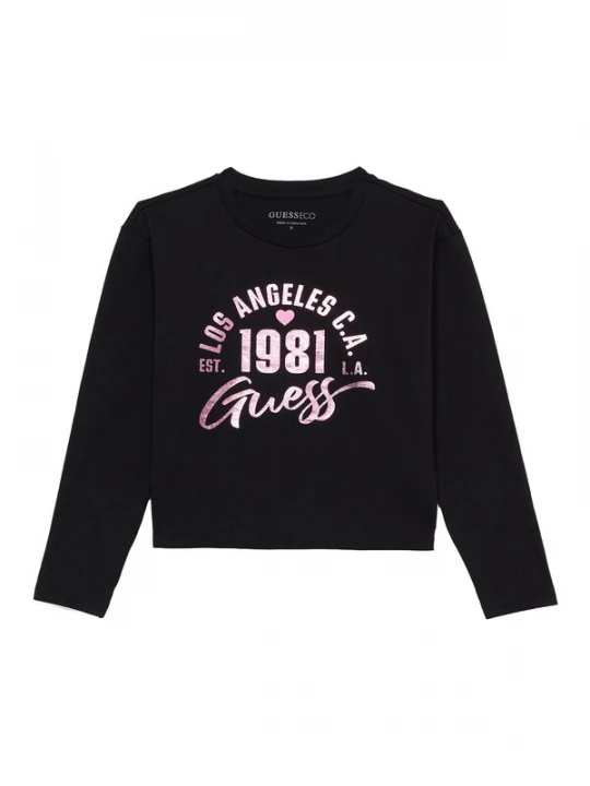 Obrázek produktu GUESS Tričko pink / černá