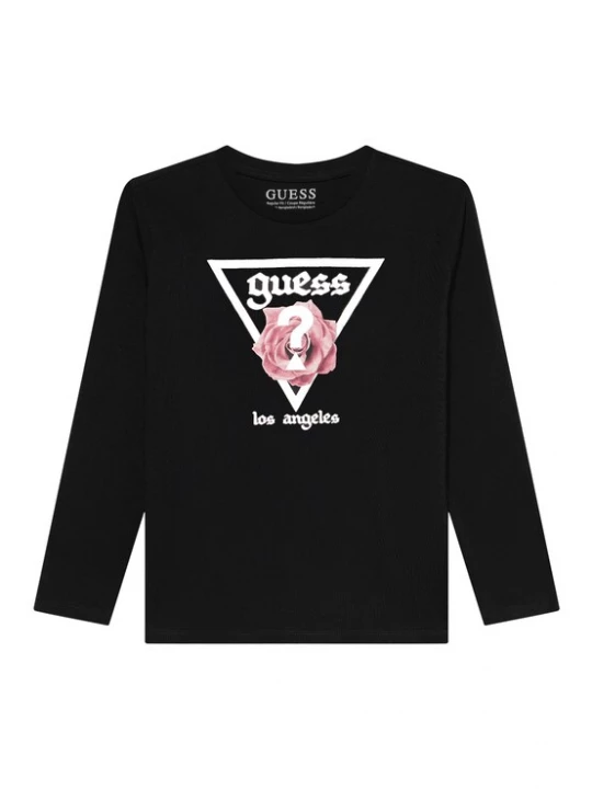 Obrázek produktu GUESS Tričko pink / černá / bílá