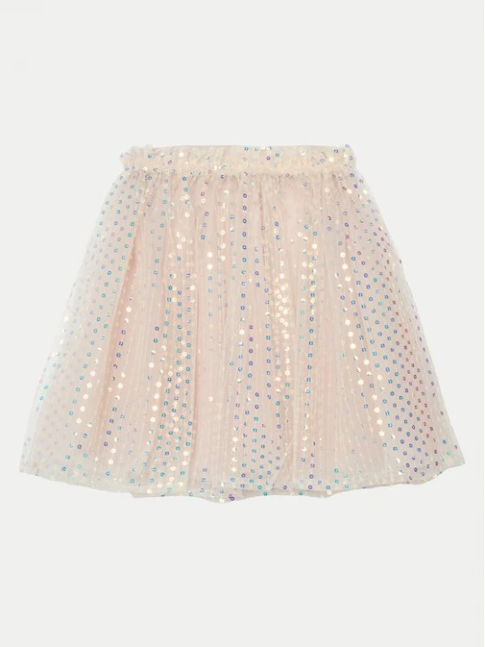Obrázek produktu Guess tylová sukně J5RD01 KCLO0 Růžová Regular Fit