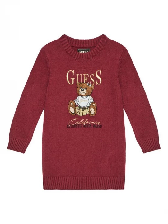 Obrázek produktu Guess Úpletové šaty K5BK01 Z3GS0 Bordó Regular Fit