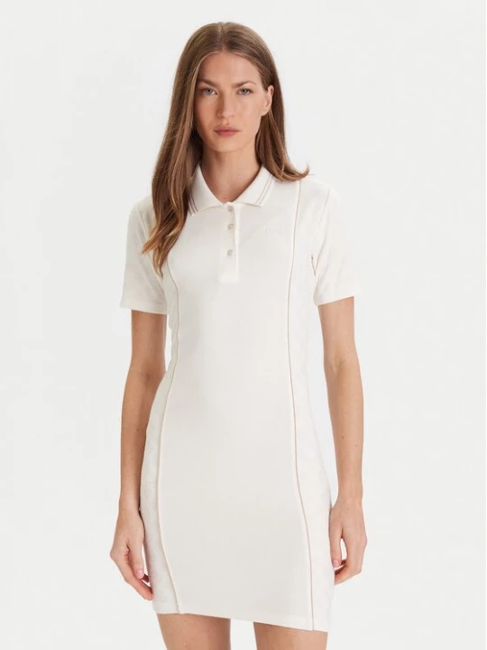 Obrázek produktu Guess Úpletové šaty V5YK00 KCX12 Écru Regular Fit Krémová