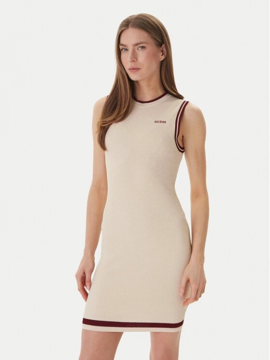 Obrázek produktu Guess Úpletové šaty V6GK04 Z0648 Béžová Regular Fit