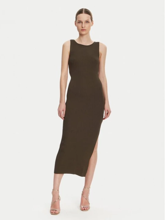 Obrázek produktu Guess Úpletové šaty W5GK47 Z3L10 Hnědá Regular Fit