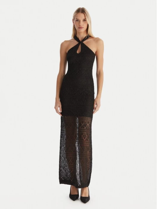 Obrázek produktu Guess Úpletové šaty W5YK48 Z37G0 Černá Slim Fit