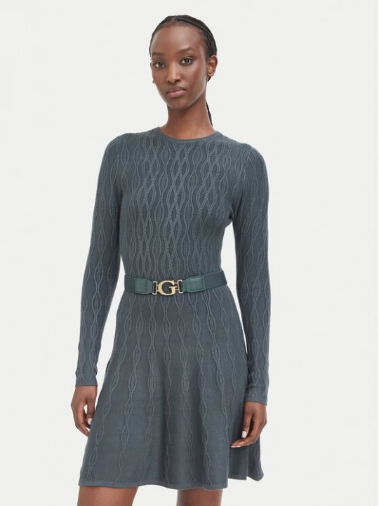 Obrázek produktu Guess Úpletové šaty W6BK64 Z1569 Zelená Regular Fit