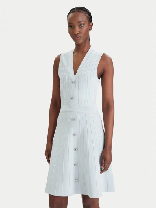 Obrázek produktu Guess Úpletové šaty W6GK53 Z0658 Světle modrá Regular Fit