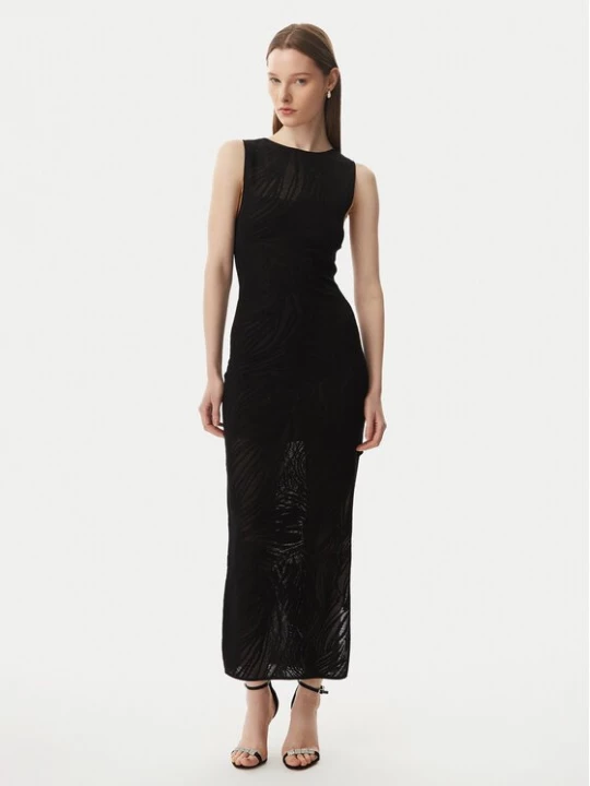 Obrázek produktu Guess Úpletové šaty W6GKAX Z0981 Černá Slim Fit