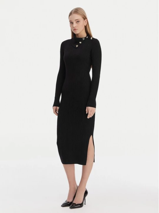 Obrázek produktu Guess Úpletové šaty W6RK01 Z2YJ2 Černá Regular Fit
