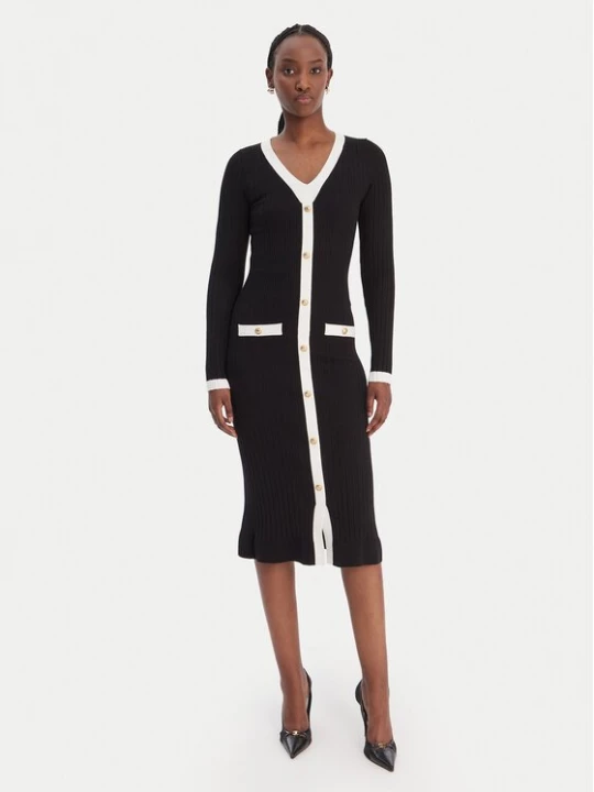Obrázek produktu Guess Úpletové šaty W6RK38 Z3HP2 Černá Regular Fit