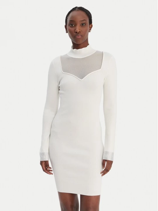 Obrázek produktu Guess Úpletové šaty W6RK61 Z4842 Bílá Regular Fit
