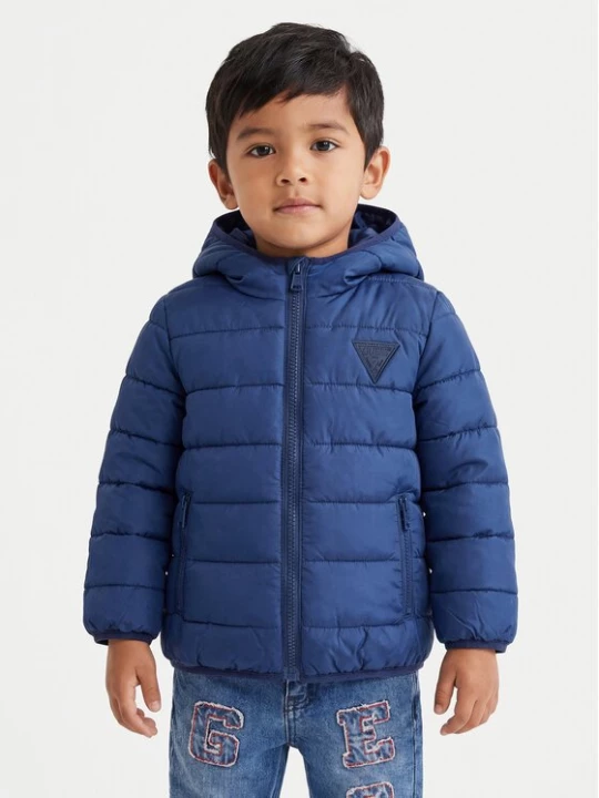 Obrázek produktu Guess Vatovaná bunda H4BT03 WCFM0 Modrá Regular Fit