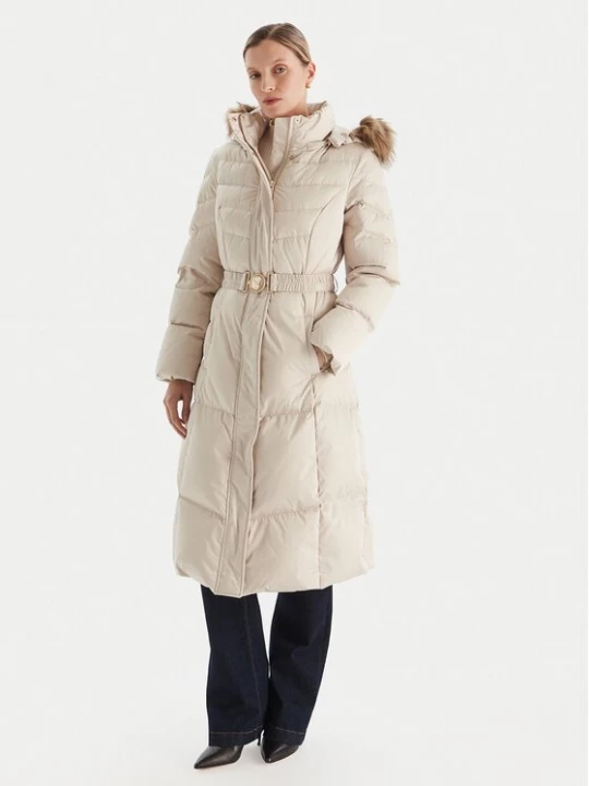 Obrázek produktu Guess Vatovaná bunda W5BL29 W2802 Écru Regular Fit Krémová