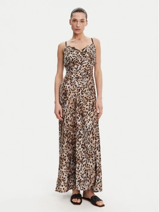 Obrázek produktu Guess Večerní šaty W5GT10 WF1T2 Hnědá Slim Fit