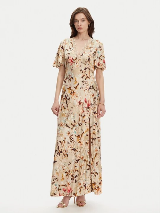 Obrázek produktu Guess Večerní šaty W5YK01 WHEZ2 Béžová Regular Fit