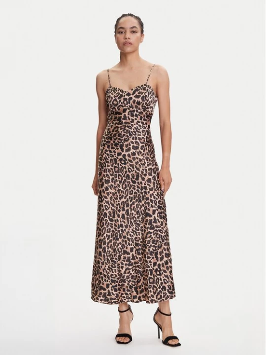 Obrázek produktu Guess Večerní šaty W5YK35 WHEZ2 Hnědá Slim Fit