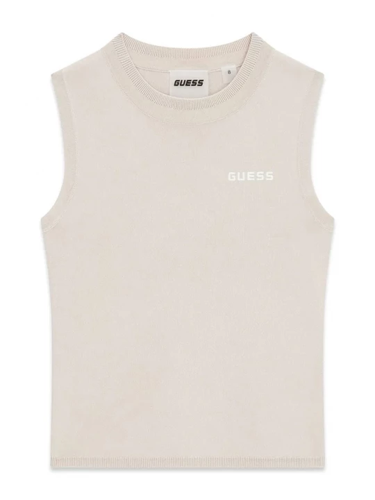 Obrázek produktu Guess vesta dětská s viskózou béžová