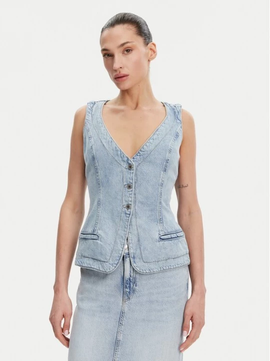 Obrázek produktu Guess Vesta W5GN89 D5B96 Modrá Regular Fit