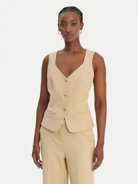 Obrázek produktu Guess Vesta W6GH49 W1895 Béžová Slim Fit