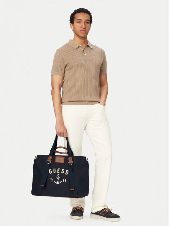 Obrázek produktu Guess Víkendová taška HMOSCM P6246 Tmavomodrá