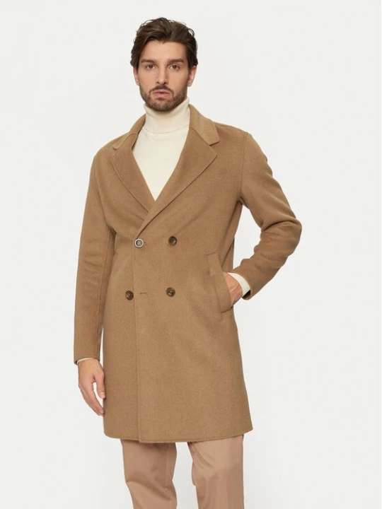 Obrázek produktu Guess Vlněný kabát M4BL47 WGJU2 Béžová Regular Fit
