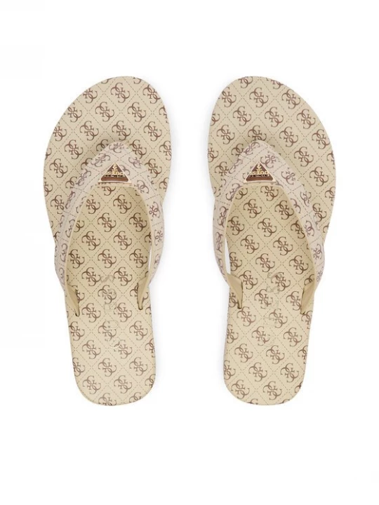 Obrázek produktu Guess Žabky FLJCNY FAL24 Krémová Béžová