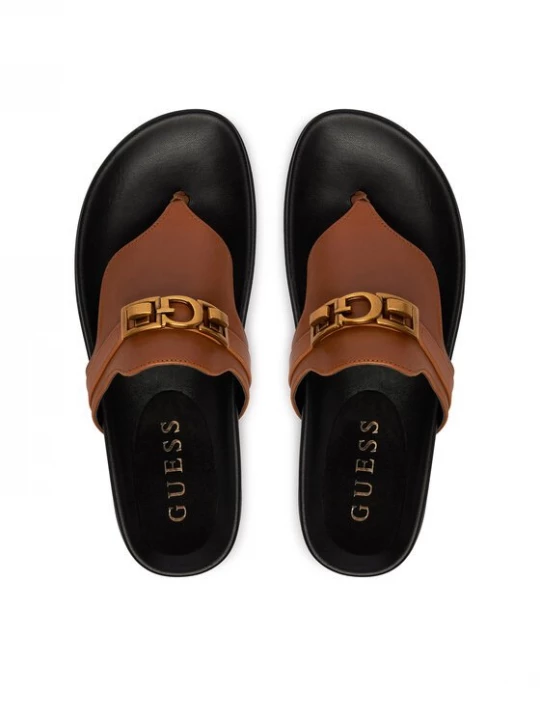 Obrázek produktu Guess Žabky FLJFRR LEA03 Světle hnědá