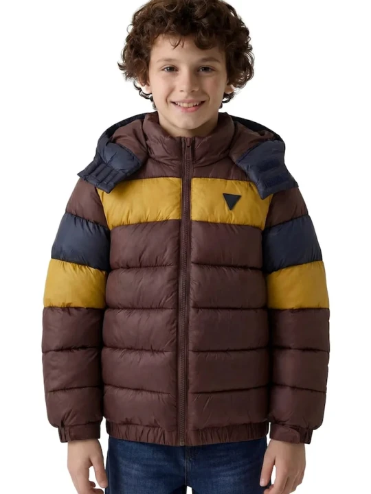 Obrázek produktu Guess zimní bunda dětská hnědá