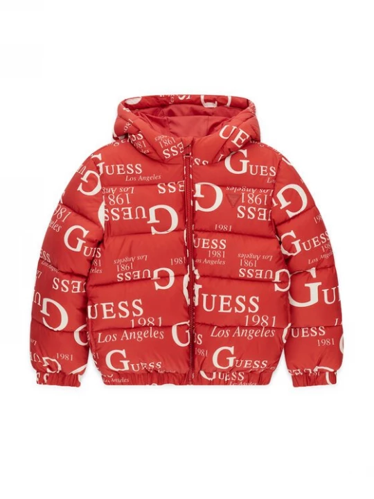 Obrázek produktu Guess Zimní bunda H6BL05 W4160 Červená Oversize