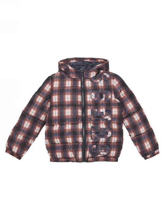 Obrázek produktu Guess Zimní bunda L5YL05 WHE60 Bordó Regular Fit