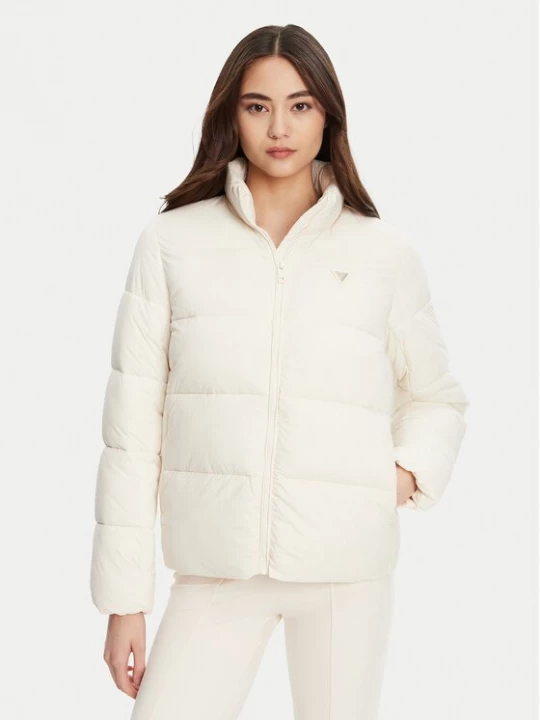 Obrázek produktu Guess Zimní bunda V4YL03 WFUD0 Écru Regular Fit Krémová