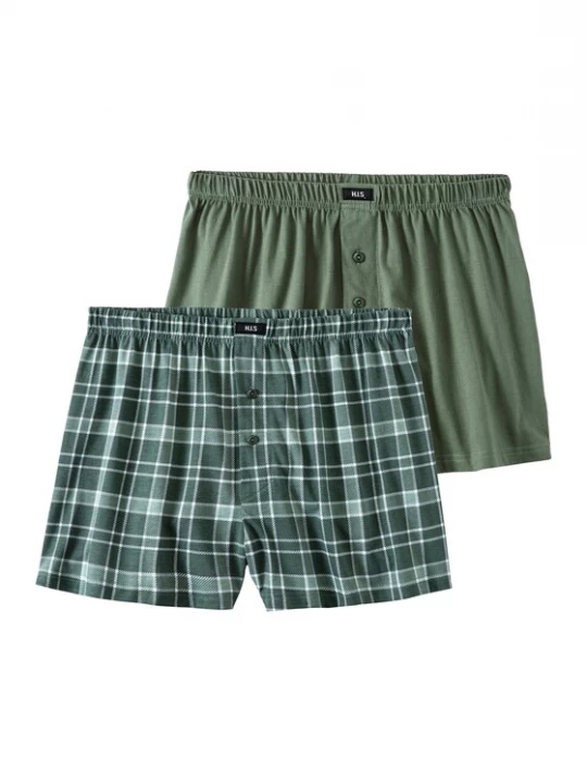 Obrázek produktu H.I. Boxerky zelená / světle zelená / tmavě zelená H.I.S