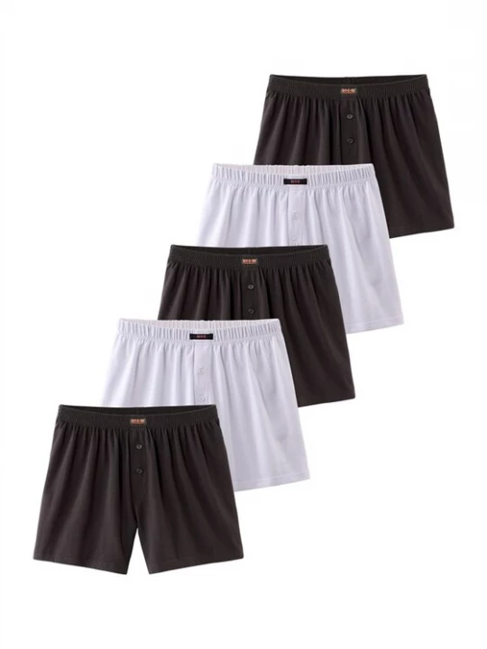 Obrázek produktu H.I.S Boxerky černá / bílá